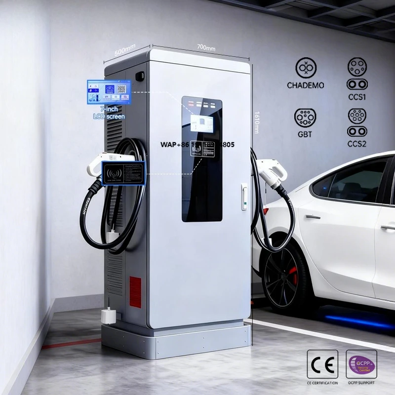180KW Electric Automobile Charging Pile Dc Fast Charger Electric Car Charging Station with Dual Charging Gun
180KW Electric Automobile Charging Pile Dc Fast Charger Electric Car Charging Station with Dual Charging Gun