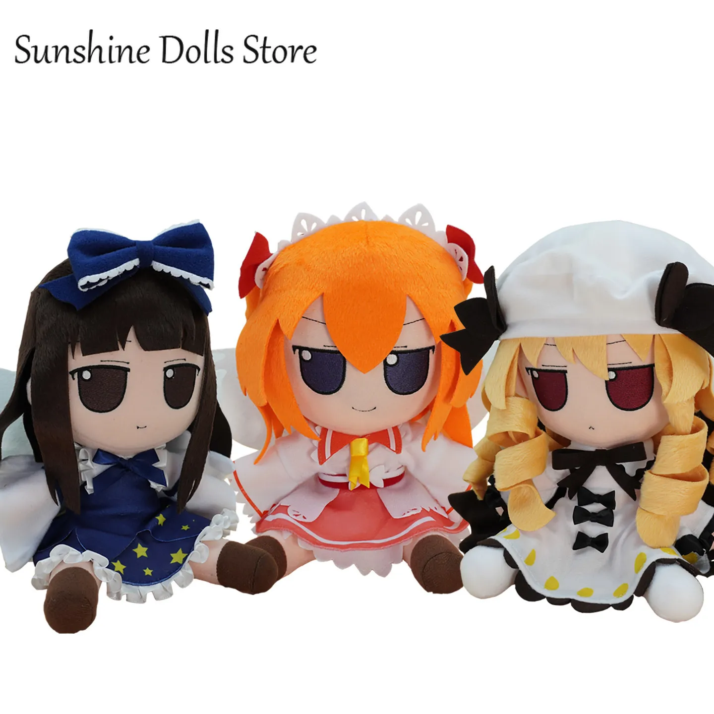 Anime Touhou Project Sunny Milk Star Star Sapphi Sunny Milk Plush Stuffed Cotton Doll 20CM Fumo Pillow Sitting Plushie Mascot
Anime Touhou Project Sunny Milk Star Star Sapphi Sunny Milk Plush Stuffed Cotton Doll 20CM Fumo Pillow Sitting Plushie Mascot