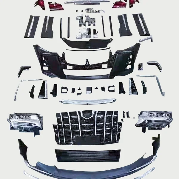Популярный обвесной комплект для обновления Toyota Alphard серии 20, до комплекта кузова серии 30
Популярный обвесной комплект для обновления Toyota Alphard серии 20, до комплекта кузова серии 30