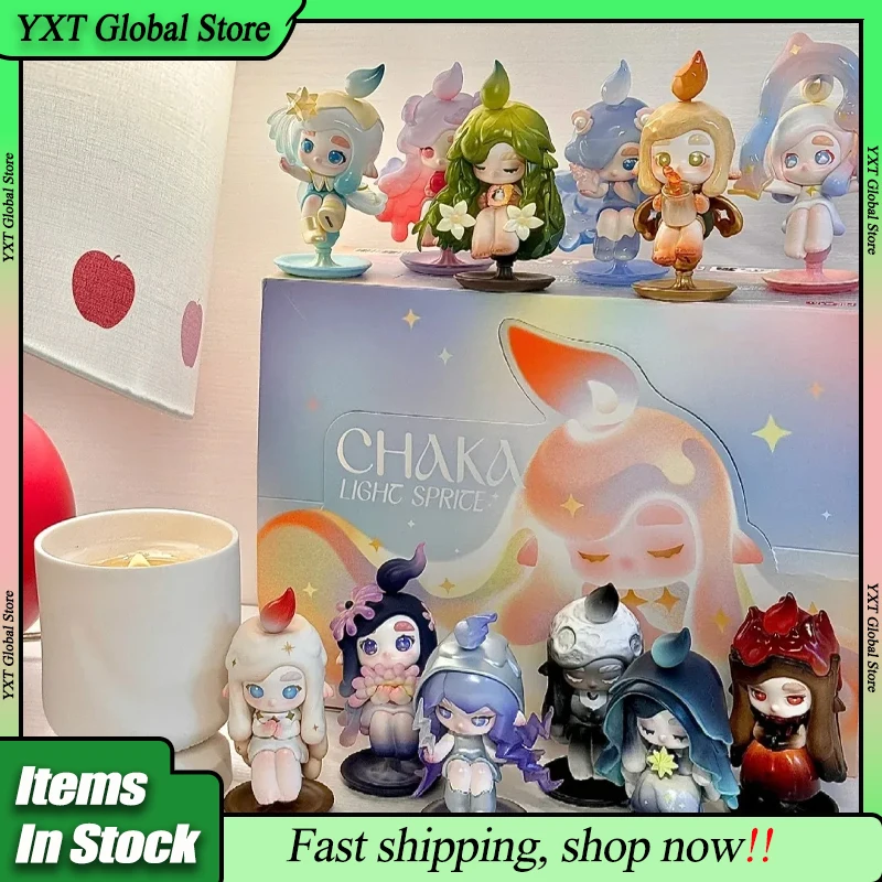 Popmart Chaka Light Sprite Series слепая коробка Chaka фигурка Kawaii свеча свет загадочная коробка коллекция игрушек Рождественский подарок 
Popmart Chaka Light Sprite Series слепая коробка Chaka фигурка Kawaii свеча свет загадочная коробка коллекция игрушек Рождественский подарок