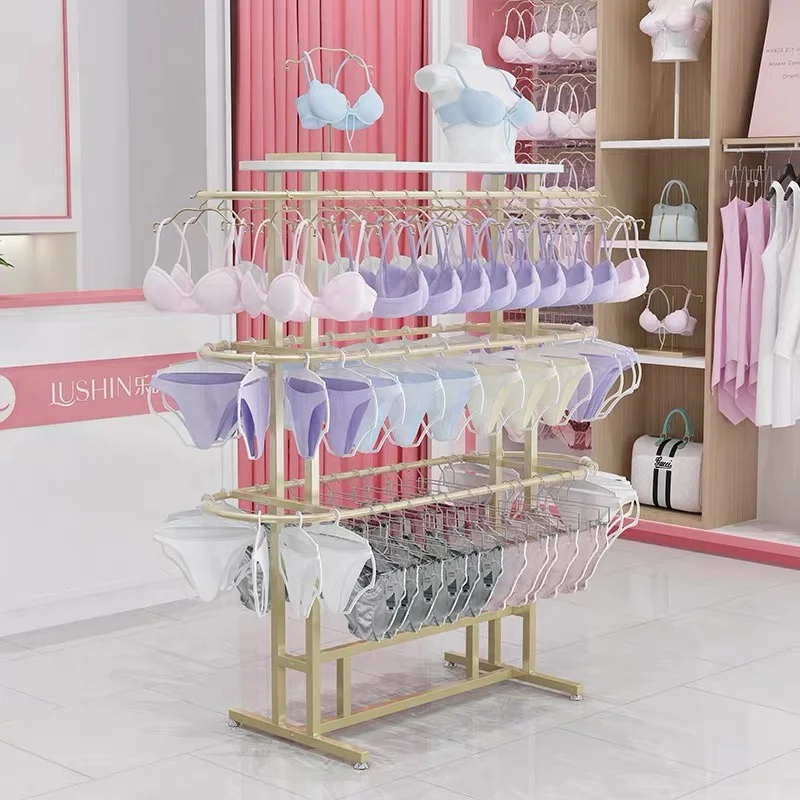 Customized. Modern Fashion Lingerie Store Display Furniture Metal Underwear Display Unit
Customized. Modern Fashion Lingerie Store Display Furniture Metal Underwear Display Unit