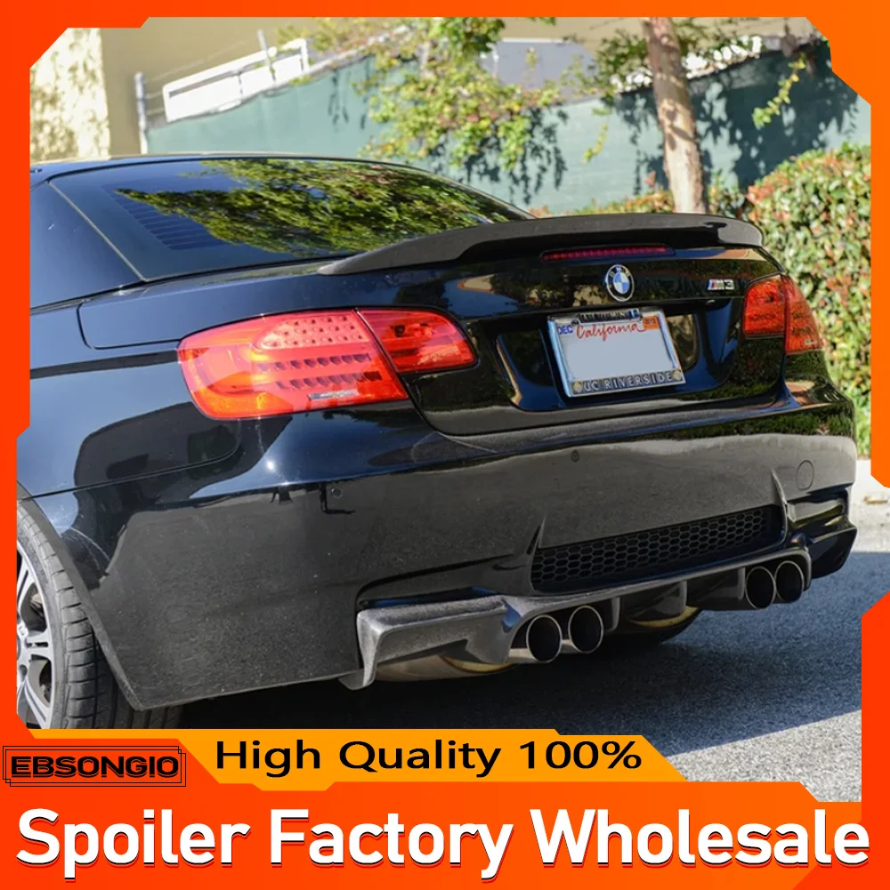 Для BMW E93 335i M3 CONVERTIBLE 2007-2013 задний спойлер багажника, стиль, спойлер багажника из углеродного волокна, губное крыло
Для BMW E93 335i M3 CONVERTIBLE 2007-2013 задний спойлер багажника, стиль, спойлер багажника из углеродного волокна, губное крыло