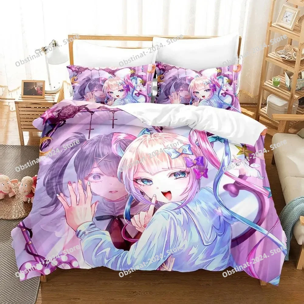 New 3D Print Anime Kawaii GirlsNEEDY GIRL OVERDOSE Bedding Set Cartoon Anime three-piece Set Adult Kid Bedroom Duvet Cover Sets
New 3D Print Anime Kawaii GirlsNEEDY GIRL OVERDOSE Bedding Set Cartoon Anime three-piece Set Adult Kid Bedroom Duvet Cover Sets