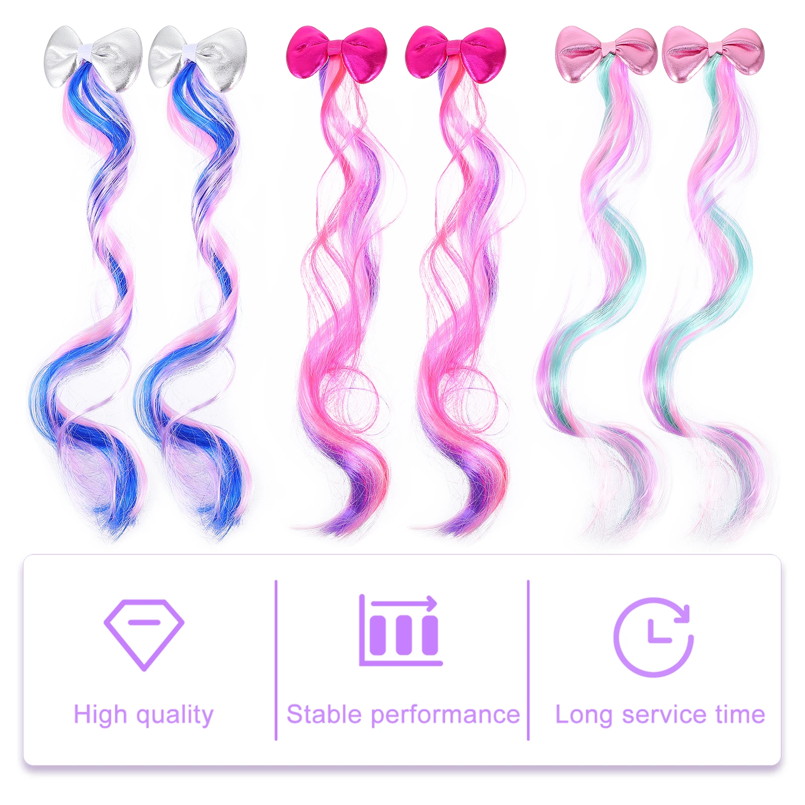 6 Pcs Bow Hairpin Kids Chemical Fiber Clips Hair Bow Toddler Accessories Girl Braid Extensions Duckbill Alligator
6 Pcs Bow Hairpin Kids Chemical Fiber Clips Hair Bow Toddler Accessories Girl Braid Extensions Duckbill Alligator