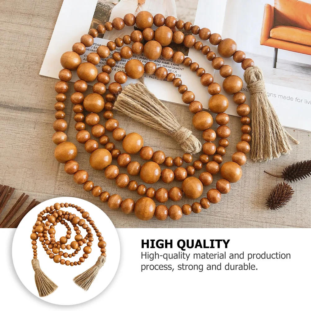 1pc Wooden Bead Pendant Wall Hanging Ornament Home Decor Tassel Pendant For Bedroom Living Room Decoration Natural Wood Color
1pc Wooden Bead Pendant Wall Hanging Ornament Home Decor Tassel Pendant For Bedroom Living Room Decoration Natural Wood Color