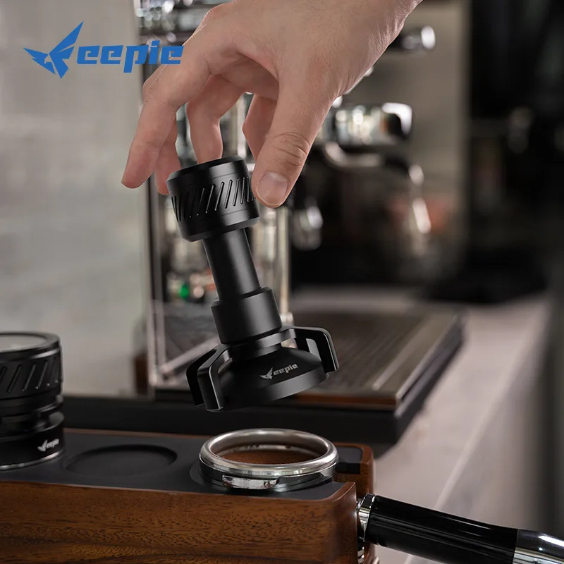 58.5mm Spring Loaded Constant Pressure Espresso Tamper Auto Rebound Sound Feedback Impulse Impact Barista Coffee Accessories
58.5mm Spring Loaded Constant Pressure Espresso Tamper Auto Rebound Sound Feedback Impulse Impact Barista Coffee Accessories