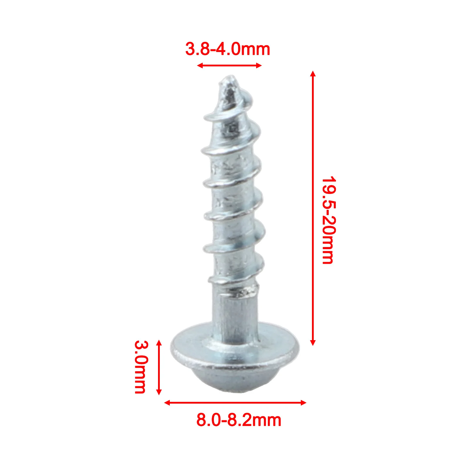 20mm Self-Tapping Fasteners Fastener Case-Hardened Steel Easy To Organize Rust Resistance Strong Joint Creation
20mm Self-Tapping Fasteners Fastener Case-Hardened Steel Easy To Organize Rust Resistance Strong Joint Creation
