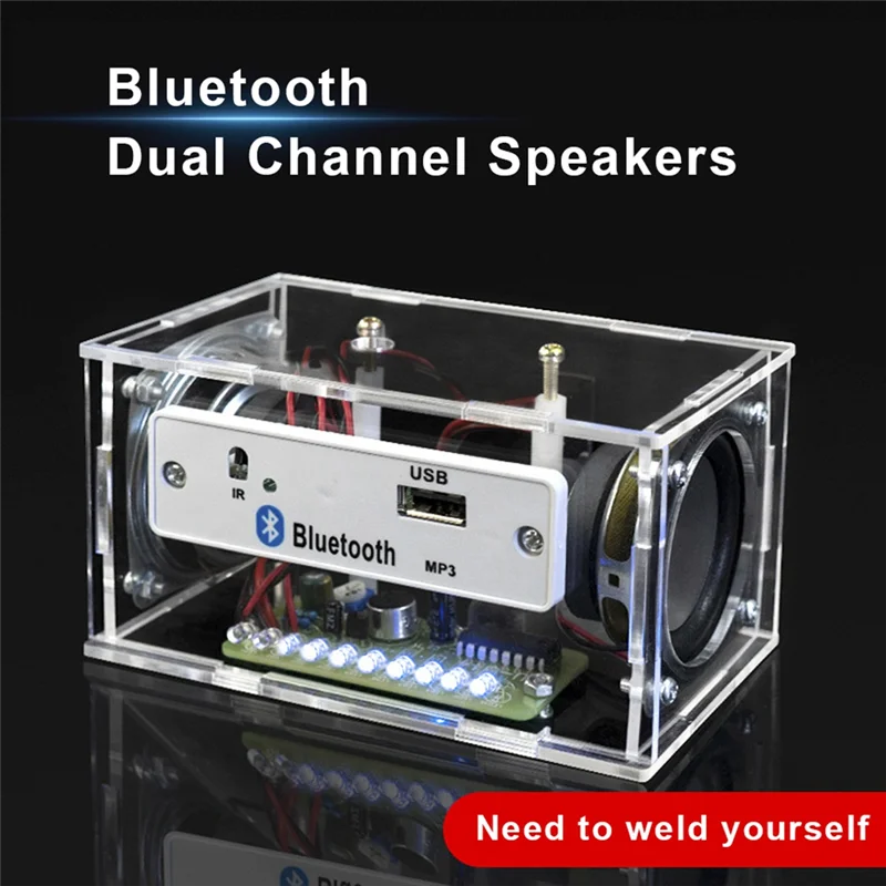 Новый! ! Комплект Bluetooth-динамиков «сделай сам», электроника, комплект проекта пайки «сделай сам», обучающая практика, Bluetooth-стереодинамик
Новый! ! Комплект Bluetooth-динамиков «сделай сам», электроника, комплект проекта пайки «сделай сам», обучающая практика, Bluetooth-стереодинамик
