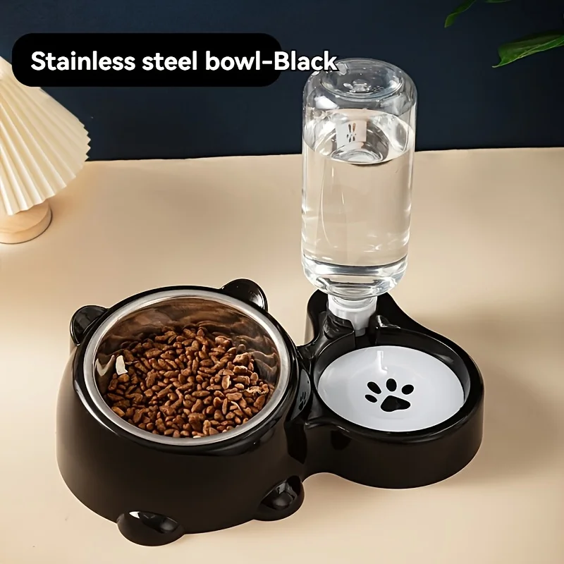 Pet Feeder & Water Dispenser - No Battery/Electronics Needed! Stainless Steel Bowl & Anti-Slip Base for Cats/Small Dogs
Pet Feeder & Water Dispenser - No Battery/Electronics Needed! Stainless Steel Bowl & Anti-Slip Base for Cats/Small Dogs