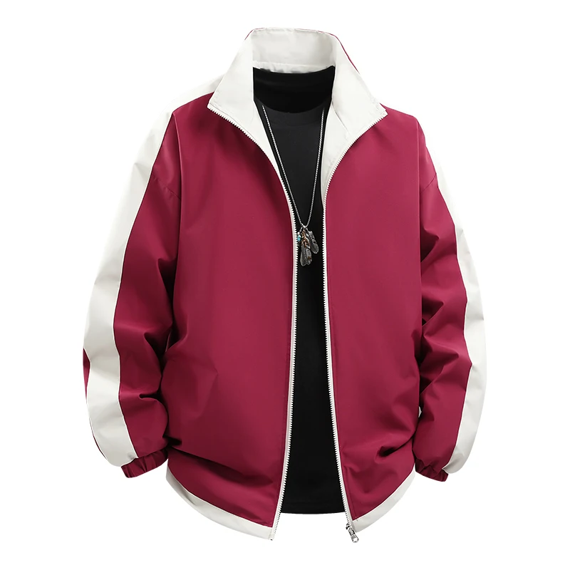 Reversible Stand Collar Zipper Outdoor Jacket Fashion Casual Style Trend High Quality Breathable Comfortable Hot Men Clothing
Reversible Stand Collar Zipper Outdoor Jacket Fashion Casual Style Trend High Quality Breathable Comfortable Hot Men Clothing