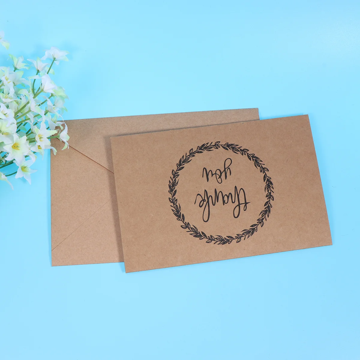 30Pcs Kraft Paper Thank You Cards Folded Design Premium Envelopes for Mailing Letters Invitations Scrapbook Storage
30Pcs Kraft Paper Thank You Cards Folded Design Premium Envelopes for Mailing Letters Invitations Scrapbook Storage