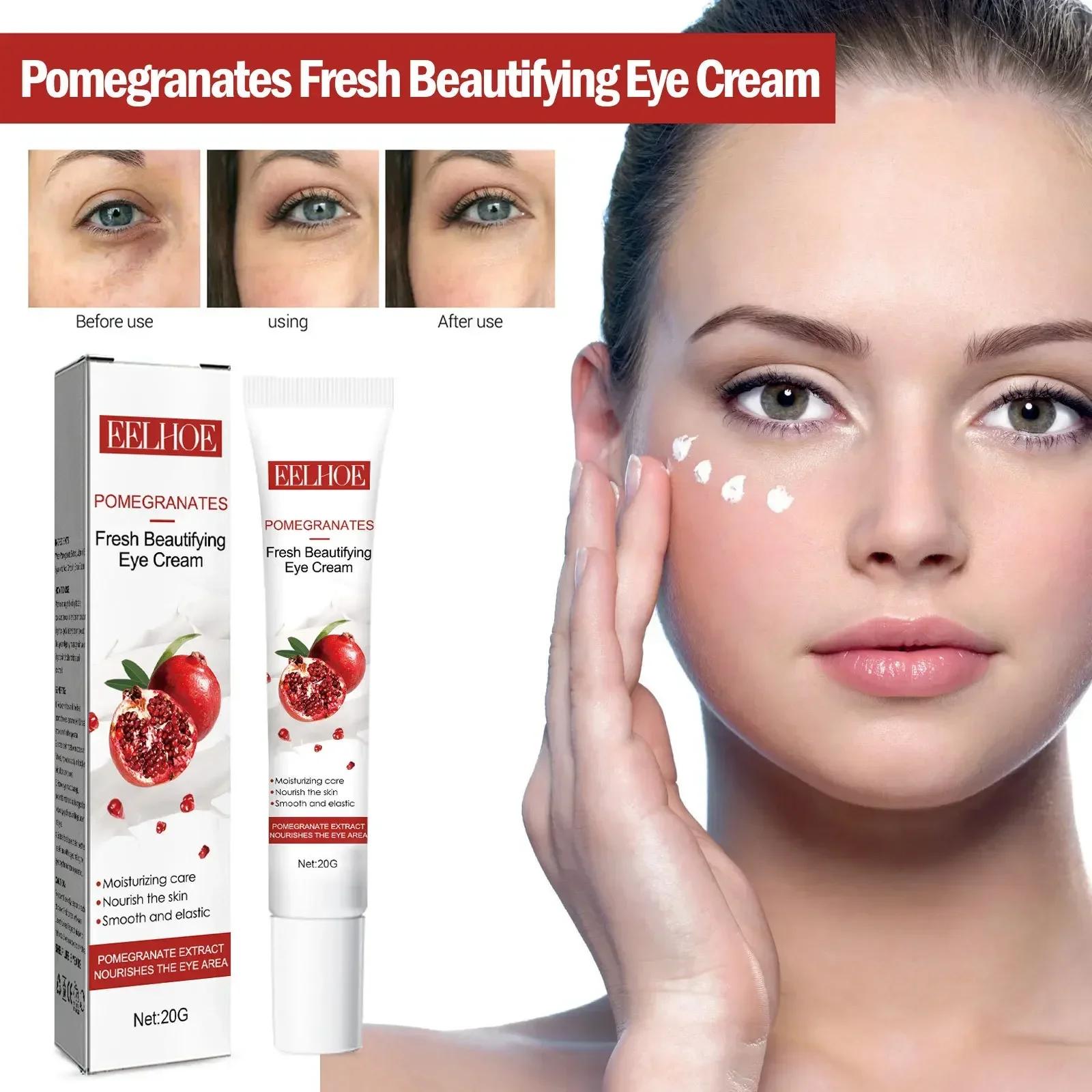 Anti Wrinkle Eye Cream Anti Dark Circles And Bags In The Eyes Contour Puffiness Face Moisturizer Korean Skin Care Products 20g
Anti Wrinkle Eye Cream Anti Dark Circles And Bags In The Eyes Contour Puffiness Face Moisturizer Korean Skin Care Products 20g