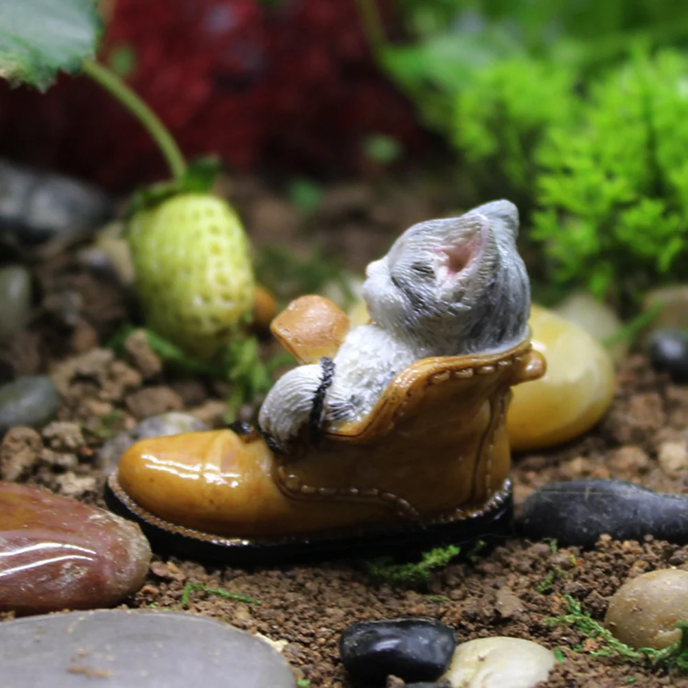 2Pcs Cat Micro Landscape Resin Ornaments Succulent Table Adornment Garden Desktop Decoration Miniature Crafts Resin Ornaments
2Pcs Cat Micro Landscape Resin Ornaments Succulent Table Adornment Garden Desktop Decoration Miniature Crafts Resin Ornaments