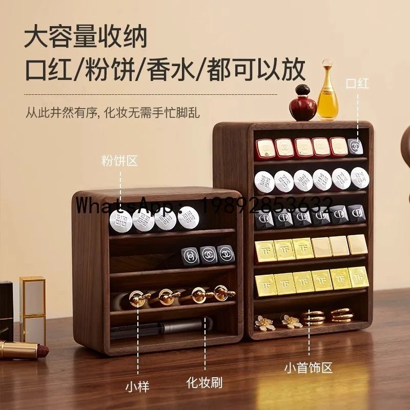 wooden lipstick organizer - new multi-layer nail polish rack - desktop dedicated large capacity display stand
wooden lipstick organizer - new multi-layer nail polish rack - desktop dedicated large capacity display stand