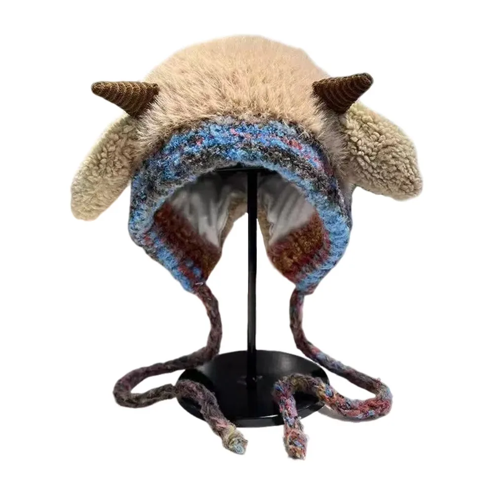 Photo Props Korean Style Ear Protection Hat Cartoon Soft Lamb Beanie Hat Keep Warm Windproof Plush Earmuffs Cap Outdoor
Photo Props Korean Style Ear Protection Hat Cartoon Soft Lamb Beanie Hat Keep Warm Windproof Plush Earmuffs Cap Outdoor