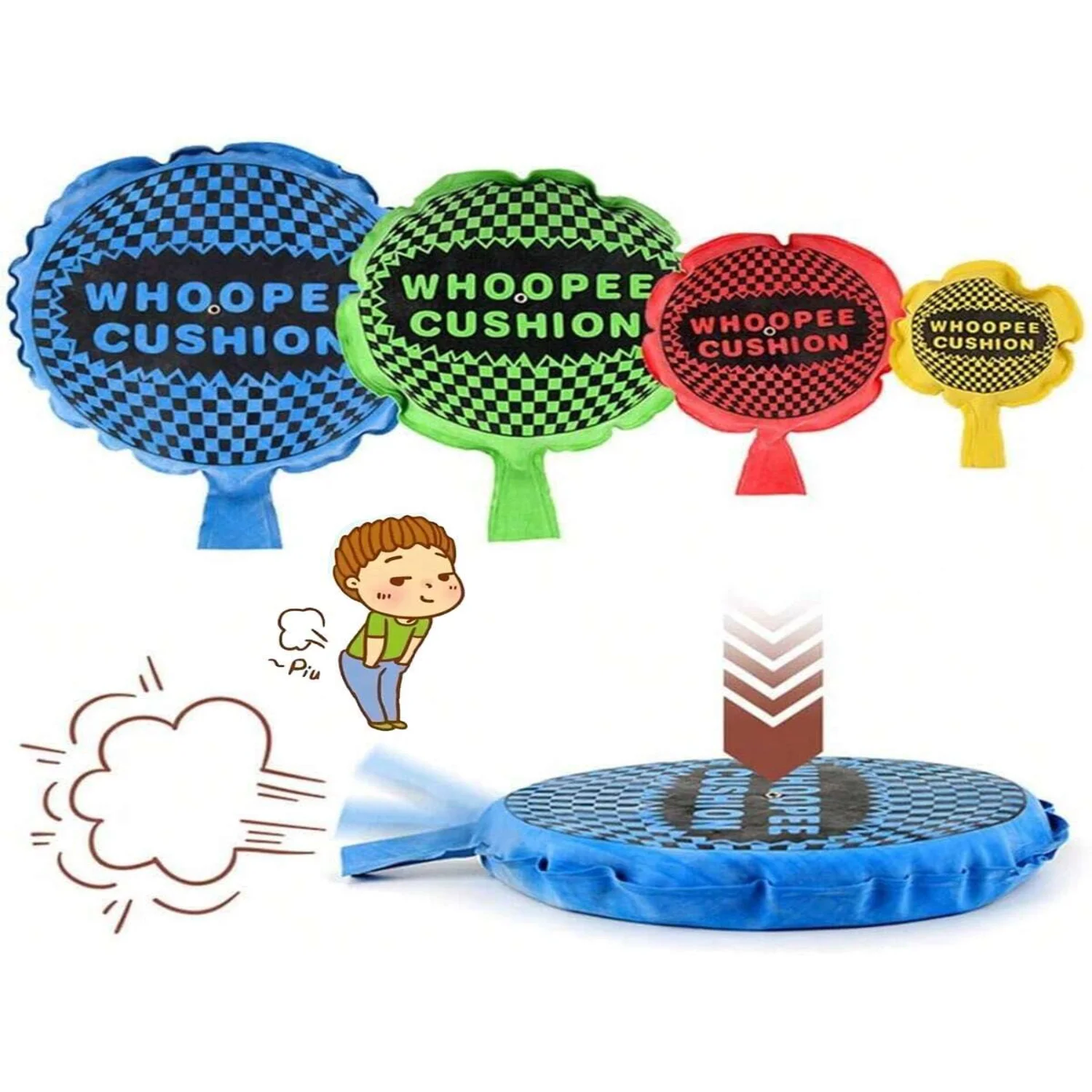 1pc Prank Toy Funny Sponge Fart Pad With Prank Bag For April Fool Day (Random Color)
1pc Prank Toy Funny Sponge Fart Pad With Prank Bag For April Fool Day (Random Color)