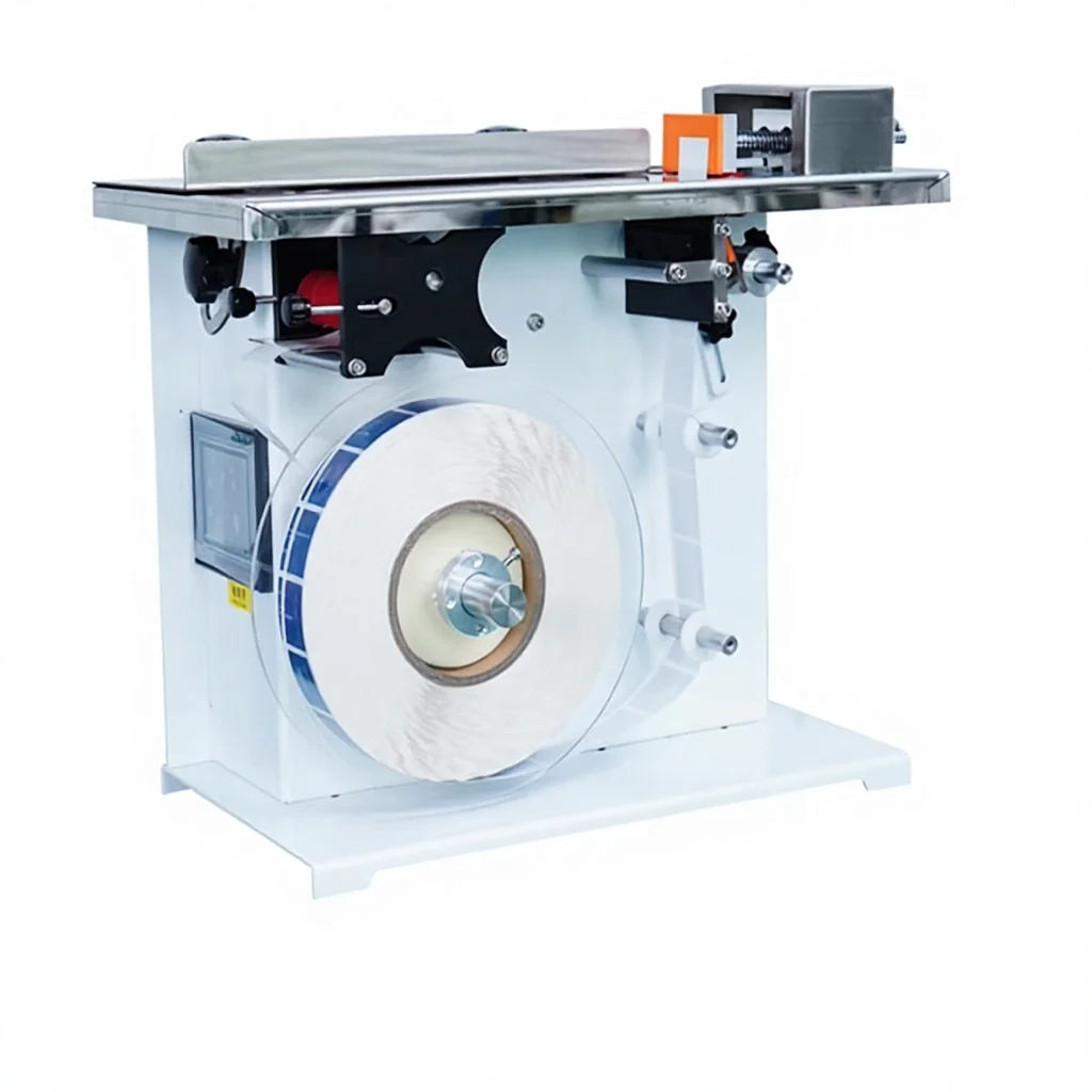 Semi Automatic Box Carton Self-adhesive Label Right-angle Corner Sealing and Labeling Machine
Semi Automatic Box Carton Self-adhesive Label Right-angle Corner Sealing and Labeling Machine