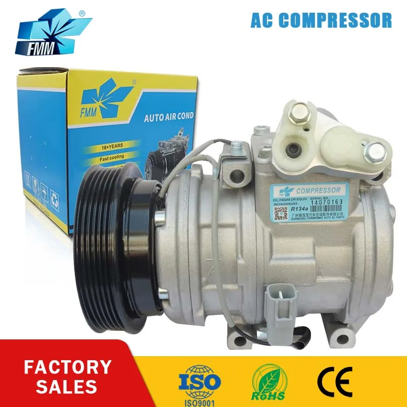 Компрессор кондиционера FMM 10PA17C для Toyota Camry 1992-2006 гг. 8832033020 8832032093 8832033120 12В
Компрессор кондиционера FMM 10PA17C для Toyota Camry 1992-2006 гг. 8832033020 8832032093 8832033120 12В