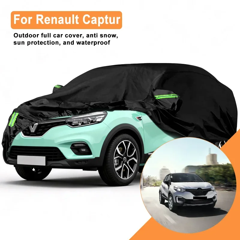 Full Car Cover for Renault Captur Outdoor Use - Waterproof Snowproof Sunshade, Winter & Summer Auto Protection Accessories
Full Car Cover for Renault Captur Outdoor Use - Waterproof Snowproof Sunshade, Winter & Summer Auto Protection Accessories