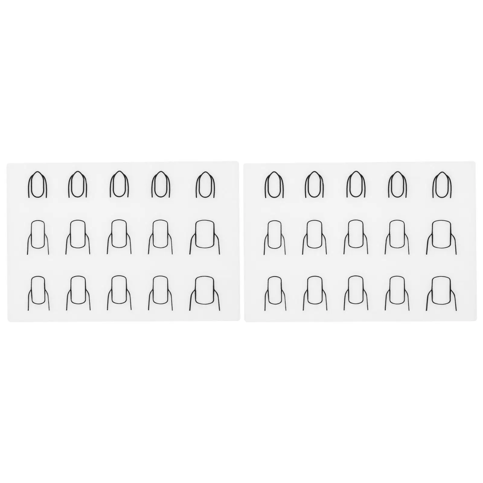 2Pcs Nail Mats Silicone Manicure DIY Salon Supplies Waterproof Stamping Practice Pad for Decor Hand Rest Tools
2Pcs Nail Mats Silicone Manicure DIY Salon Supplies Waterproof Stamping Practice Pad for Decor Hand Rest Tools