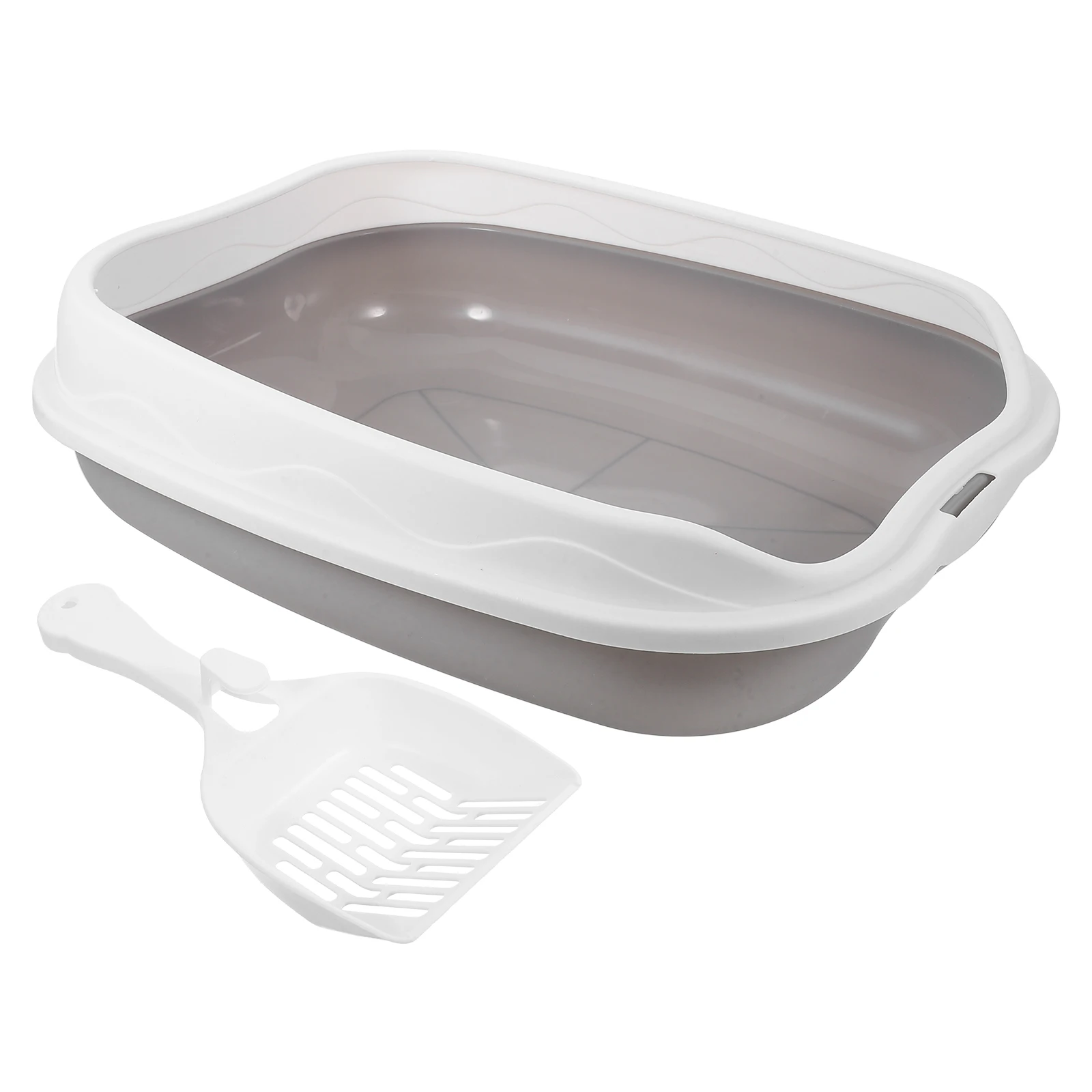 Cat Litter Box Large Capacity Top Entry Easy Durable ABS Kitten Adult Cats Suitable Semi Enclosed Sand Pan Pet Toilet
Cat Litter Box Large Capacity Top Entry Easy Durable ABS Kitten Adult Cats Suitable Semi Enclosed Sand Pan Pet Toilet