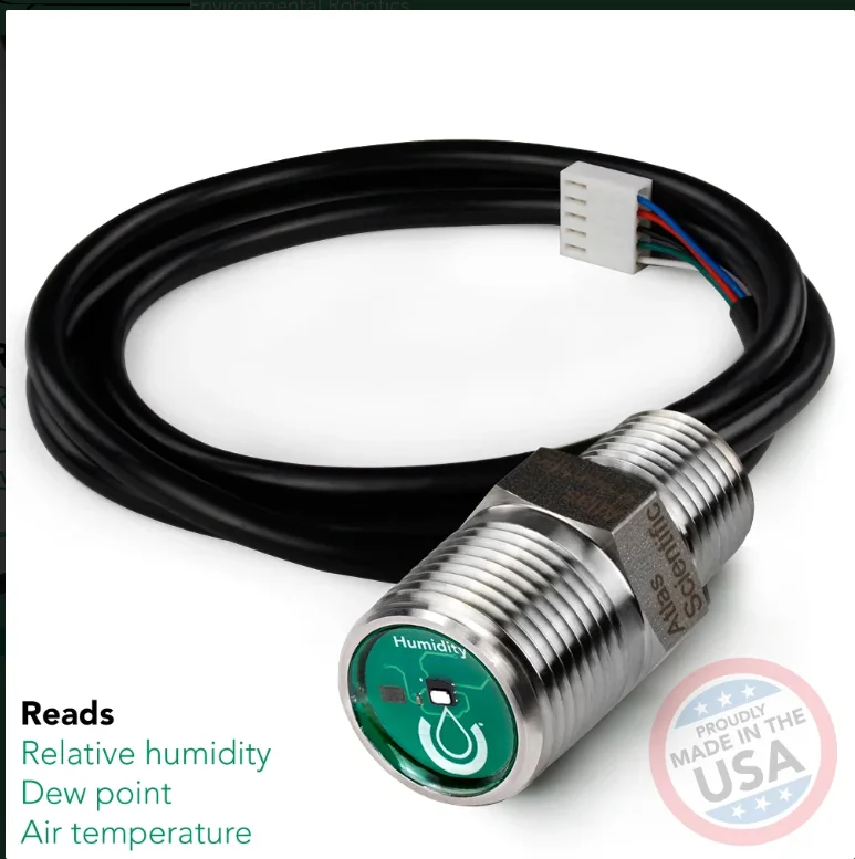 EZO-HUM™ Embedded Humidity Probe – Stainless Steel Body
EZO-HUM™ Embedded Humidity Probe – Stainless Steel Body