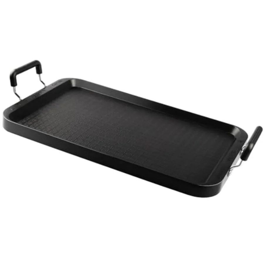 Stove Top Flat Griddle, 2 Burner Griddle Pan for Stove Top Grill, Alumum Pancake pan, Non-Stick Charcoal Grill For Outdoor/Camp
Stove Top Flat Griddle, 2 Burner Griddle Pan for Stove Top Grill, Alumum Pancake pan, Non-Stick Charcoal Grill For Outdoor/Camp