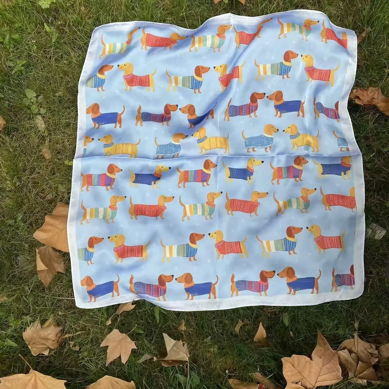Luxury Cotton Dog Printed Square Scarf For Women Stylish Imitation Silk Scarves Bandanas Hijab Neckerchief Elegant Shawl Wraps
Luxury Cotton Dog Printed Square Scarf For Women Stylish Imitation Silk Scarves Bandanas Hijab Neckerchief Elegant Shawl Wraps