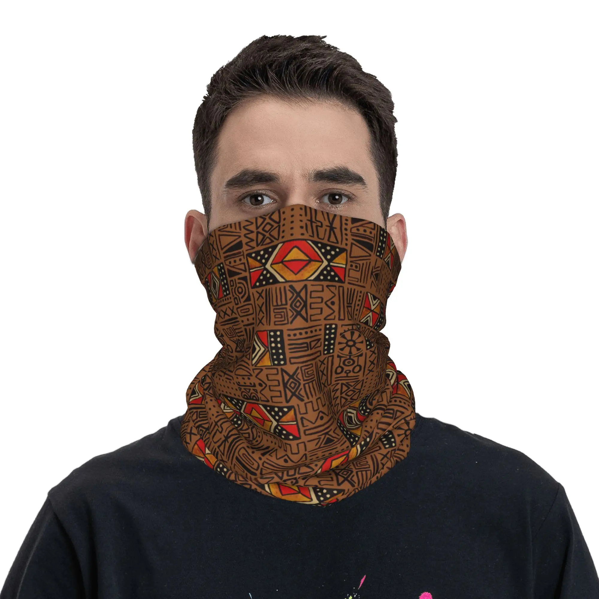 afro amazigh tribal patterns Bandana Neck Gaiter Printed Face Scarf Headband Running for Men Women Adult Winter
afro amazigh tribal patterns Bandana Neck Gaiter Printed Face Scarf Headband Running for Men Women Adult Winter