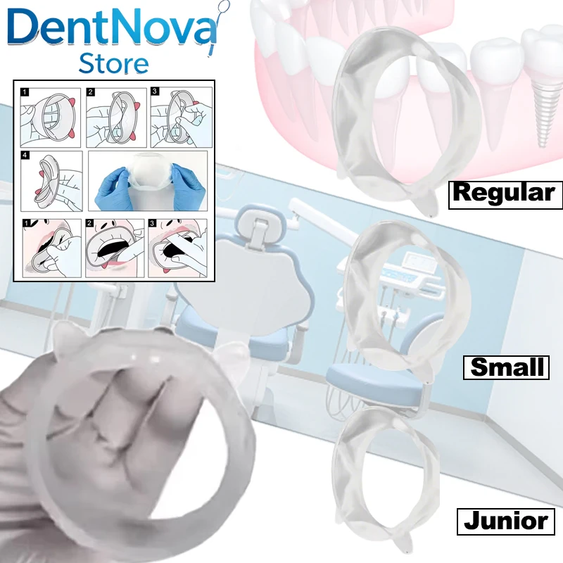 10pcs Silicone Dental Retractor 3D Mouth Opener O Ring for Lip Cheek Oral Treatment
10pcs Silicone Dental Retractor 3D Mouth Opener O Ring for Lip Cheek Oral Treatment