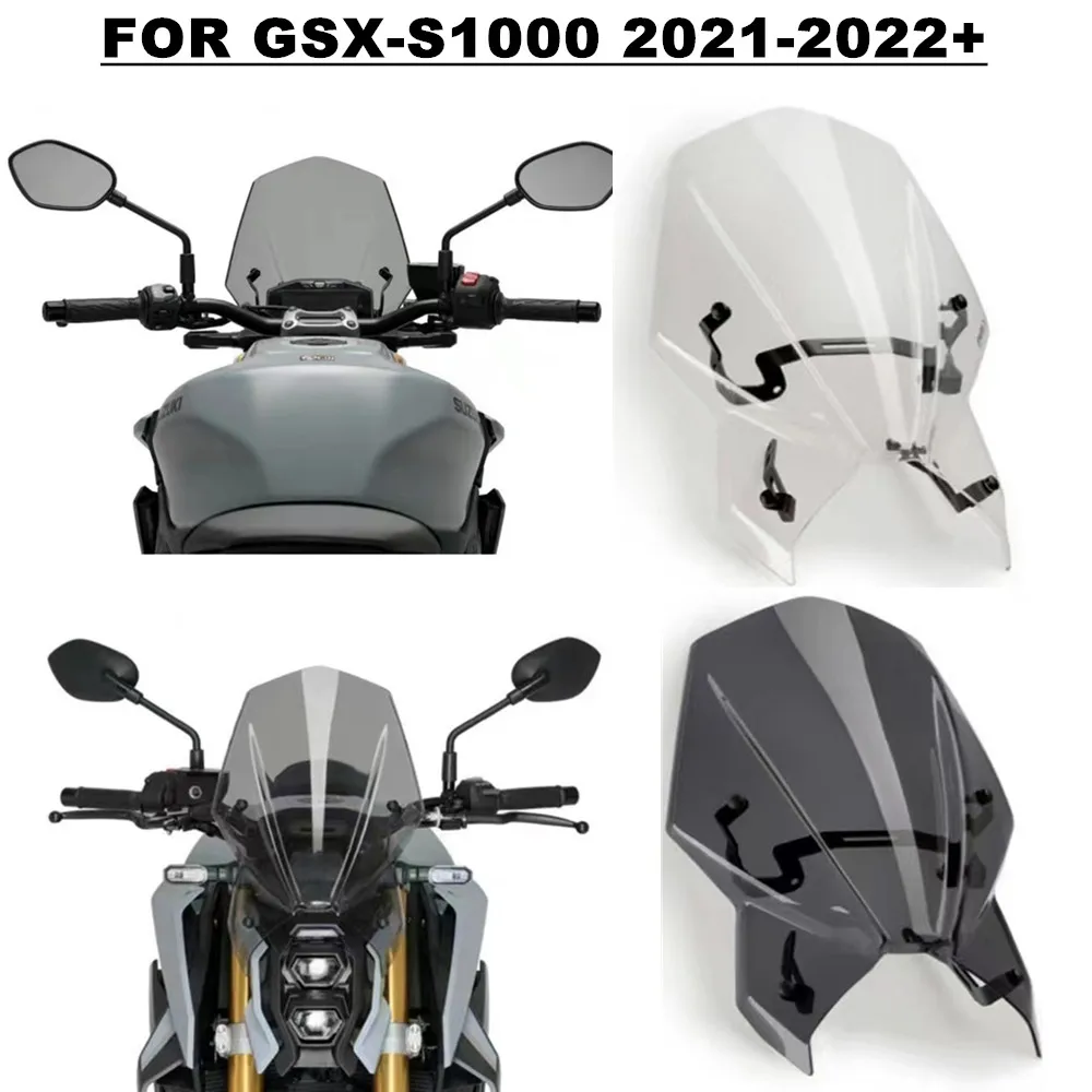 Приподнятое лобовое стекло для мотоцикла Suzuki GSX-S1000 GSX S1000 gsx s1000 2021 2022 2023
Приподнятое лобовое стекло для мотоцикла Suzuki GSX-S1000 GSX S1000 gsx s1000 2021 2022 2023