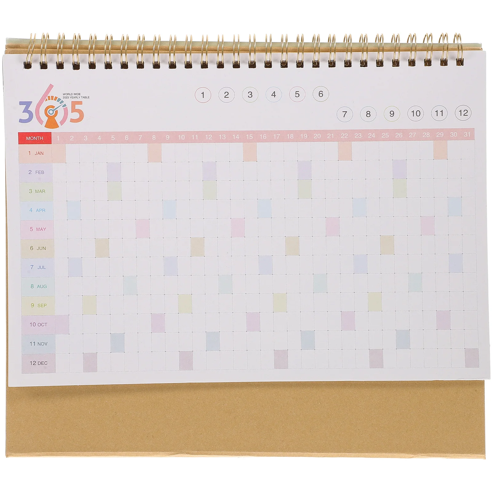 Business Office Monthly Calendar Simple Style Desk Paper 2023 Planner Material Productivity Double Coil Elegant
Business Office Monthly Calendar Simple Style Desk Paper 2023 Planner Material Productivity Double Coil Elegant