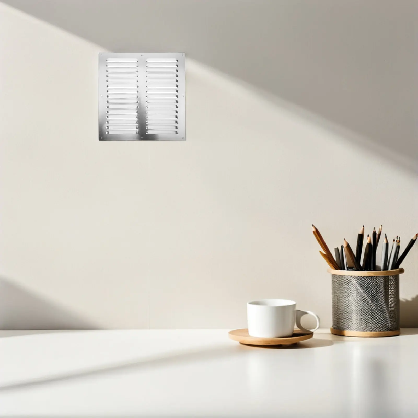 Stainless Steel Exhaust Fan Vent Cover Louver Ventilation Grille Air Conditioning Vent Cover for Bathroom Wall Ceiling Floor Air
Stainless Steel Exhaust Fan Vent Cover Louver Ventilation Grille Air Conditioning Vent Cover for Bathroom Wall Ceiling Floor Air