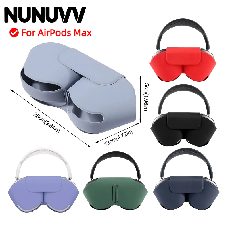 NUNUVV Intelligent power outage Protective Cover Leather Case Soft Comfortable Earphone Storag For AirPods Max Earphone
NUNUVV Intelligent power outage Protective Cover Leather Case Soft Comfortable Earphone Storag For AirPods Max Earphone