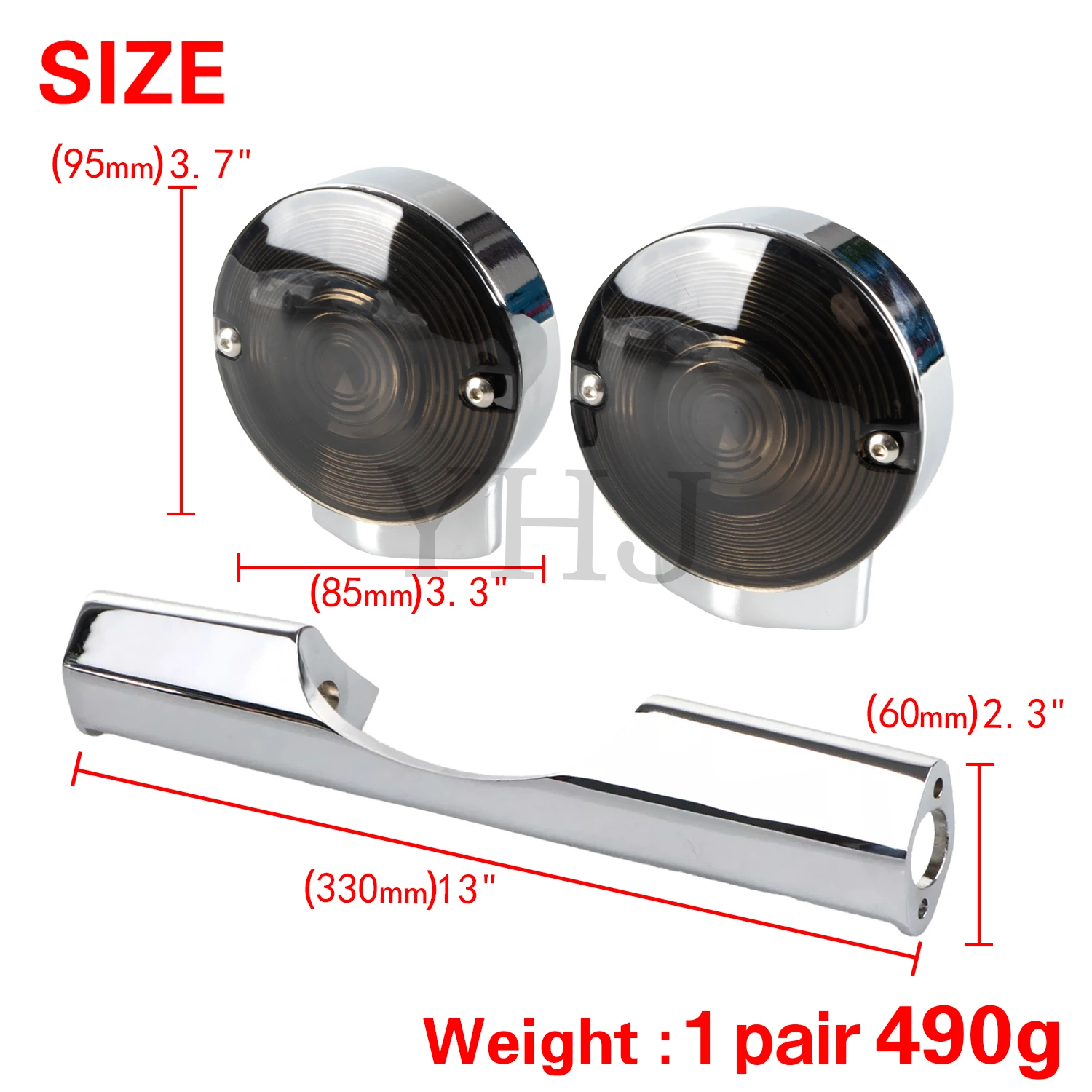 Smoke Lens Cover Rear Turn Signal Light Support Bracket For Harley Motorcycle Touring Electra Glide Heritage Softail FLST FLSTC
Smoke Lens Cover Rear Turn Signal Light Support Bracket For Harley Motorcycle Touring Electra Glide Heritage Softail FLST FLSTC