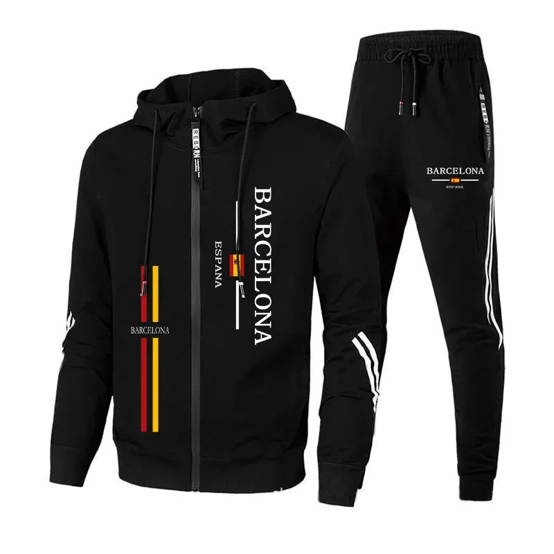 Fashion Casual Quality Pullover Autumn Winter Men's Tracksuit Daily Single Zipper Men Sweatshirts Hoodies Pants Sports Outdoor
Fashion Casual Quality Pullover Autumn Winter Men's Tracksuit Daily Single Zipper Men Sweatshirts Hoodies Pants Sports Outdoor