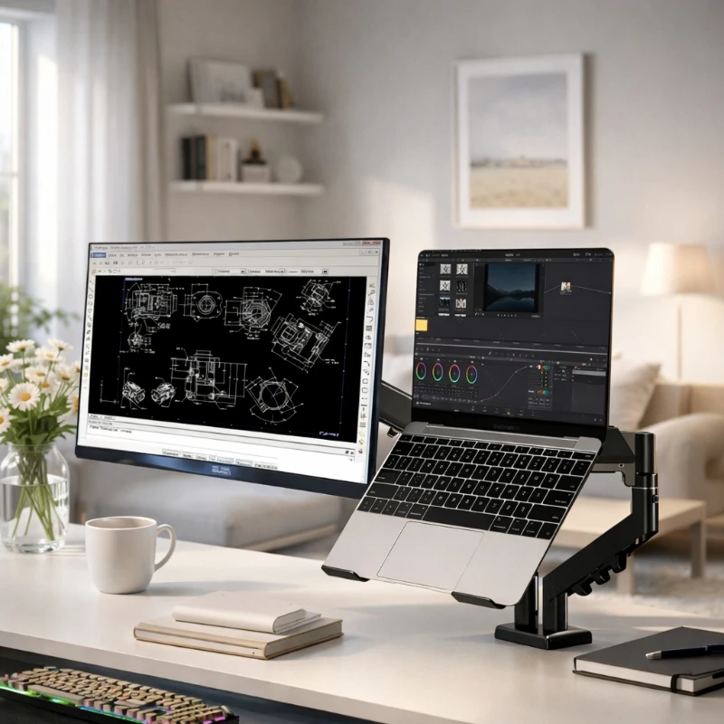 Dual Screen Monitor Stand,Laptop 2 in 1 Mechanical Arm,Lift Rotating Heightening Bracket,Office Computer Cantilever Supports
Dual Screen Monitor Stand,Laptop 2 in 1 Mechanical Arm,Lift Rotating Heightening Bracket,Office Computer Cantilever Supports