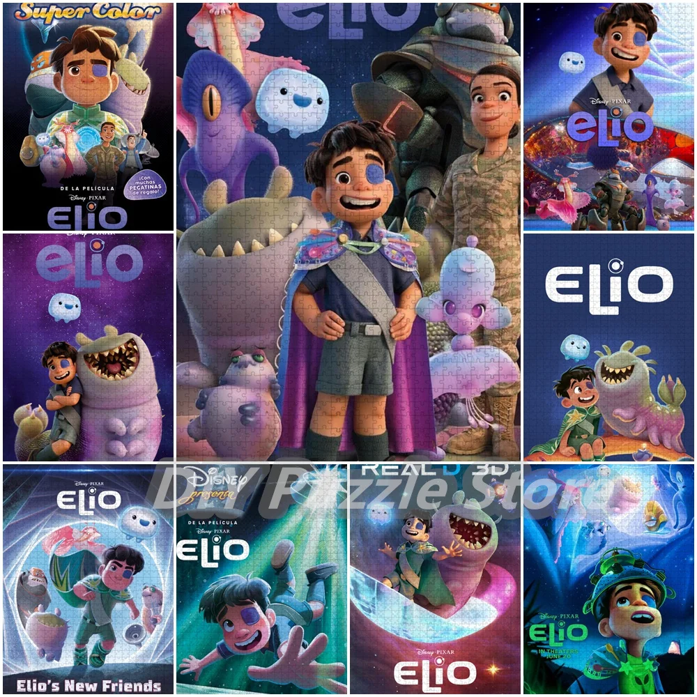 Elio Diy Assembled Jigsaw Puzzles 108/200/300/500/1000 Pieces Cartoon Movie Print Puzzles Educational Decompress Toys Gifts
Elio Diy Assembled Jigsaw Puzzles 108/200/300/500/1000 Pieces Cartoon Movie Print Puzzles Educational Decompress Toys Gifts