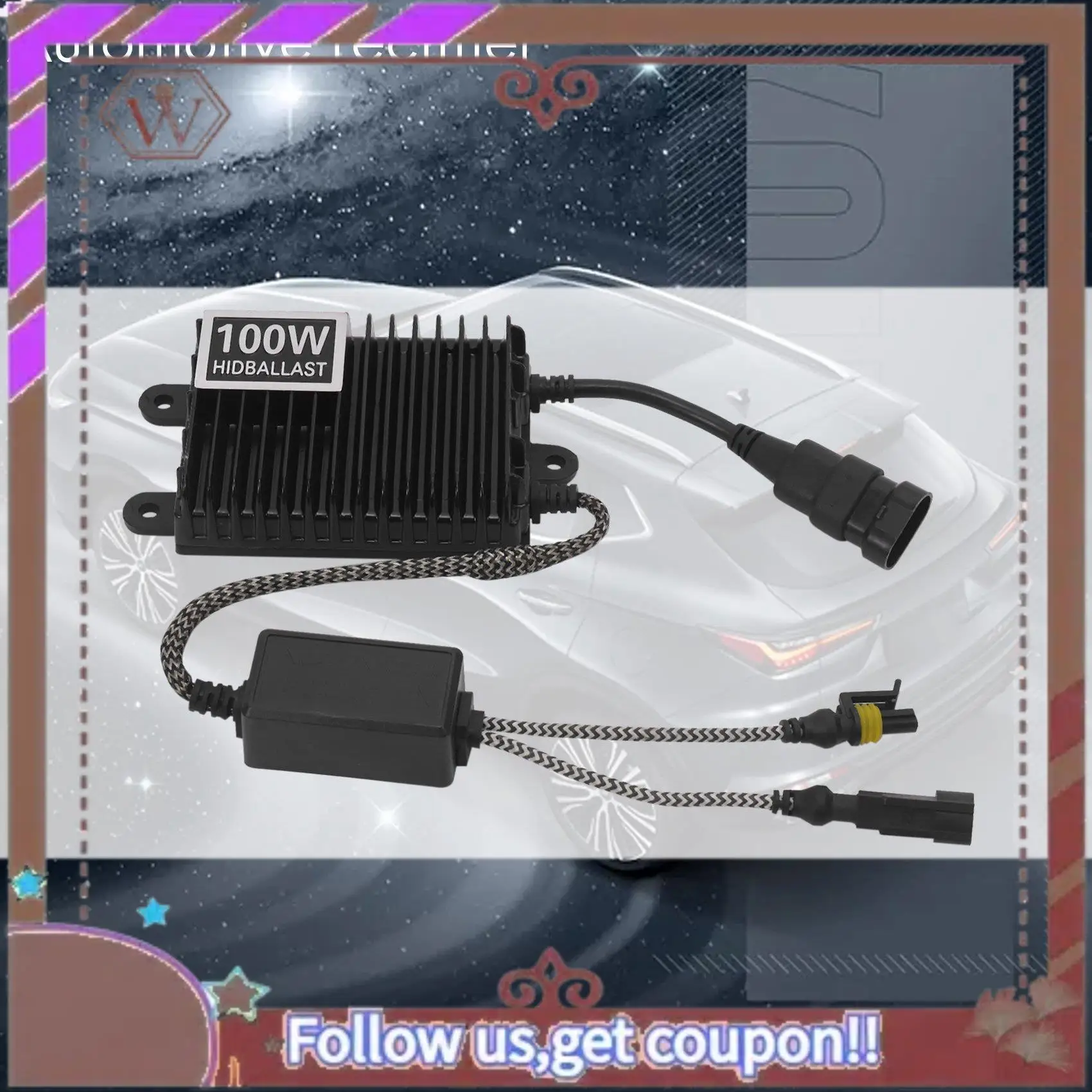 A57E-12V Slim 100W Hid Ballast Replacement Xenon Light Ballast Quick Start Ultrathin
A57E-12V Slim 100W Hid Ballast Replacement Xenon Light Ballast Quick Start Ultrathin