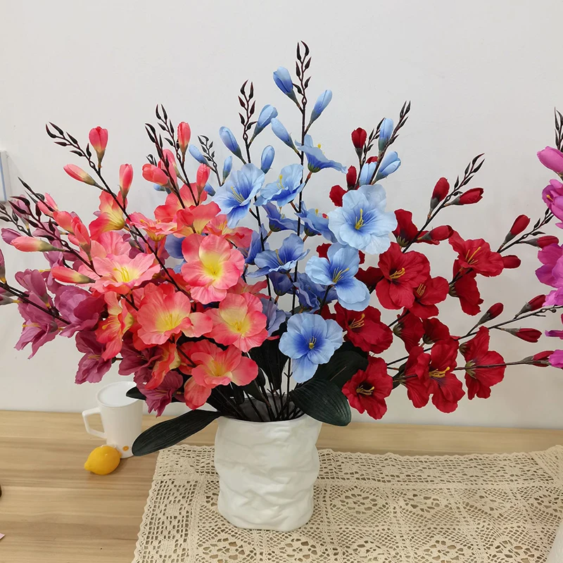 Simulated Flower Gladiolus Plum Blossom Cherry Blossom Silk Cloth Artificial Flowers Wedding Party Home Decoration Arrangement
Simulated Flower Gladiolus Plum Blossom Cherry Blossom Silk Cloth Artificial Flowers Wedding Party Home Decoration Arrangement