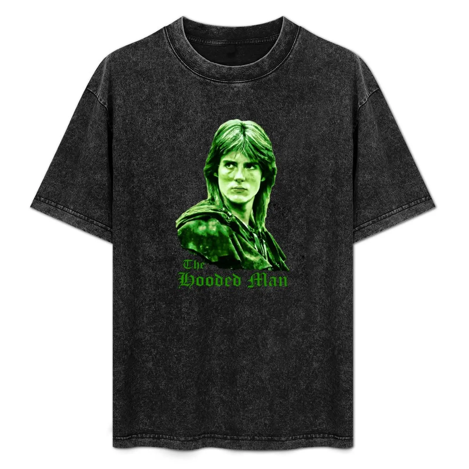 The Hooded Man T-Shirt Basic Simple Design Short Sleeve Shirt
The Hooded Man T-Shirt Basic Simple Design Short Sleeve Shirt