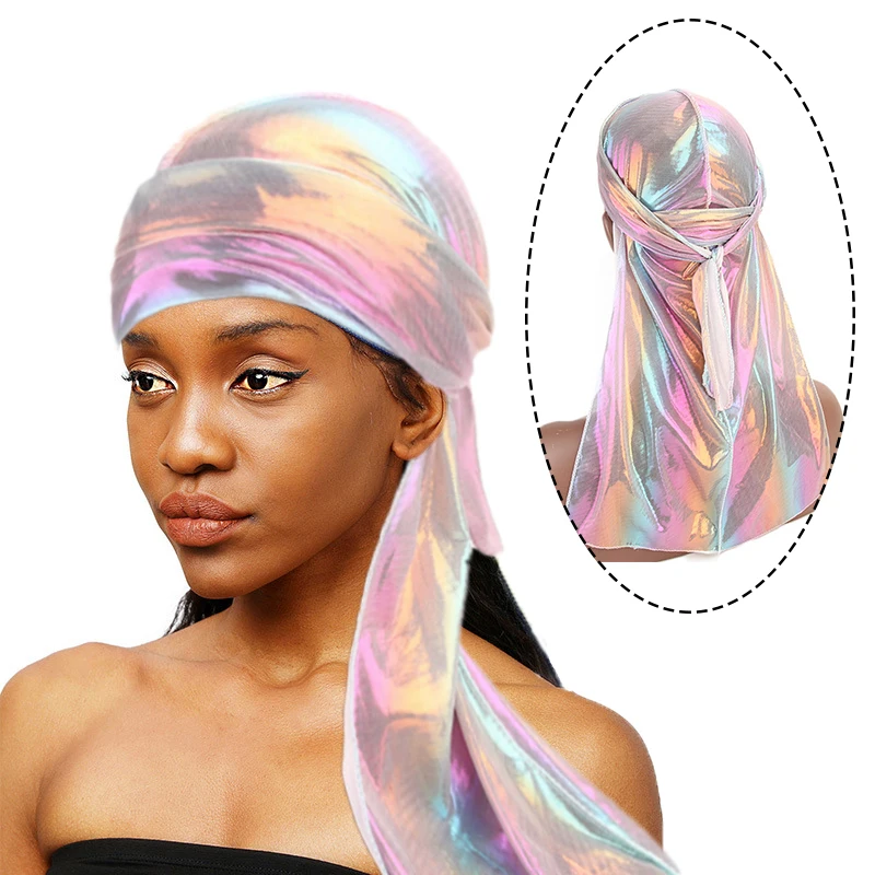 Creative Laser Imitation Silk Long Tailed Pirate Hat Fashionable Baotou Hat Hip Hop Cloak Hat Stage Performance Headwear
Creative Laser Imitation Silk Long Tailed Pirate Hat Fashionable Baotou Hat Hip Hop Cloak Hat Stage Performance Headwear