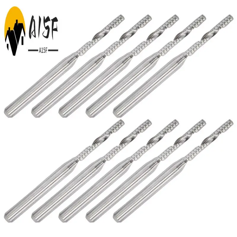 A15F-10 PCS 2Mm X 15Mm Carbide Mill Router Bit Accessories Parts For Engraving Machine
A15F-10 PCS 2Mm X 15Mm Carbide Mill Router Bit Accessories Parts For Engraving Machine