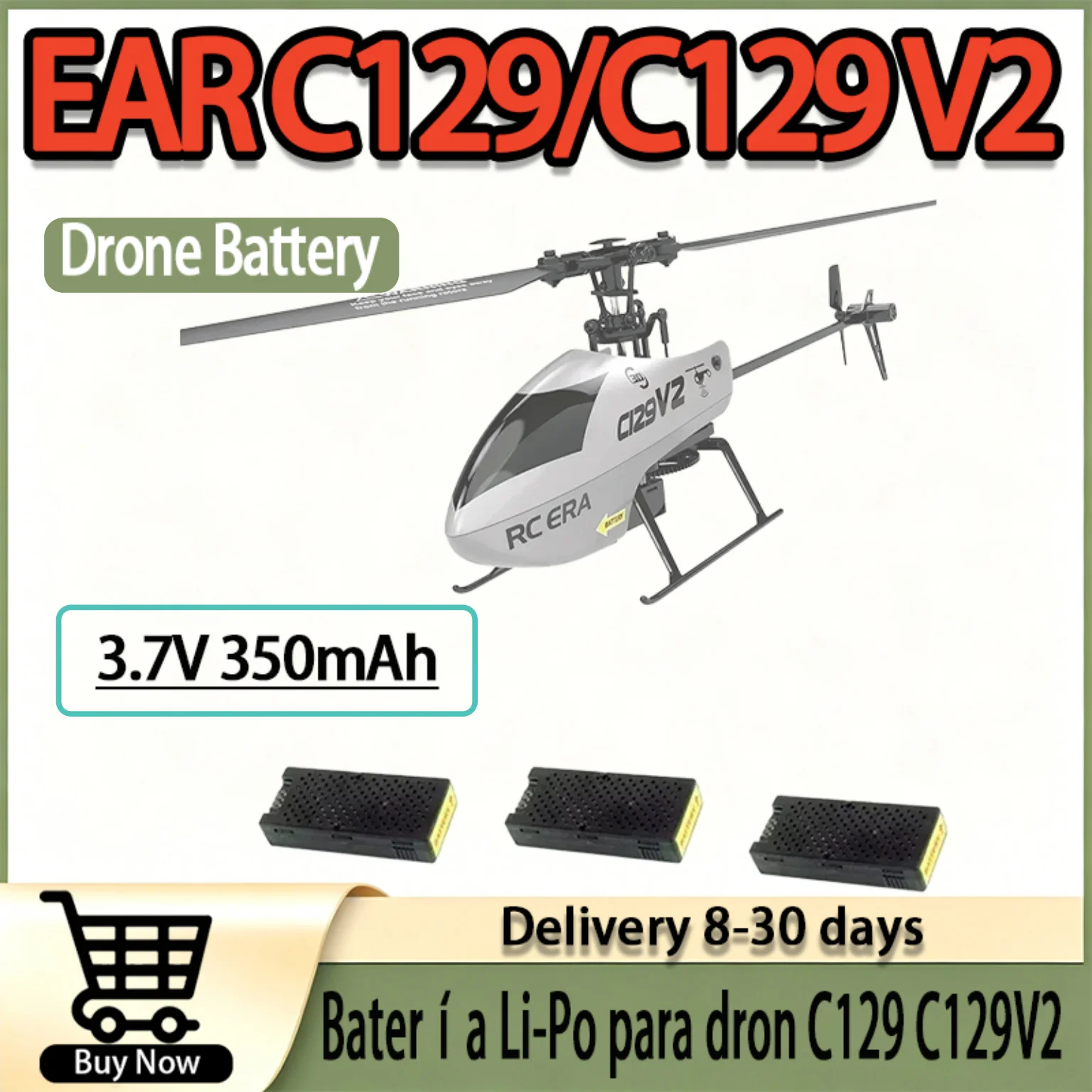 7.4V 3000mAh Heavy Duty LiPo Battery Propeller Blades All In One Replacement Kit for L106 PRO 3 GPS 4K Drone
7.4V 3000mAh Heavy Duty LiPo Battery Propeller Blades All In One Replacement Kit for L106 PRO 3 GPS 4K Drone