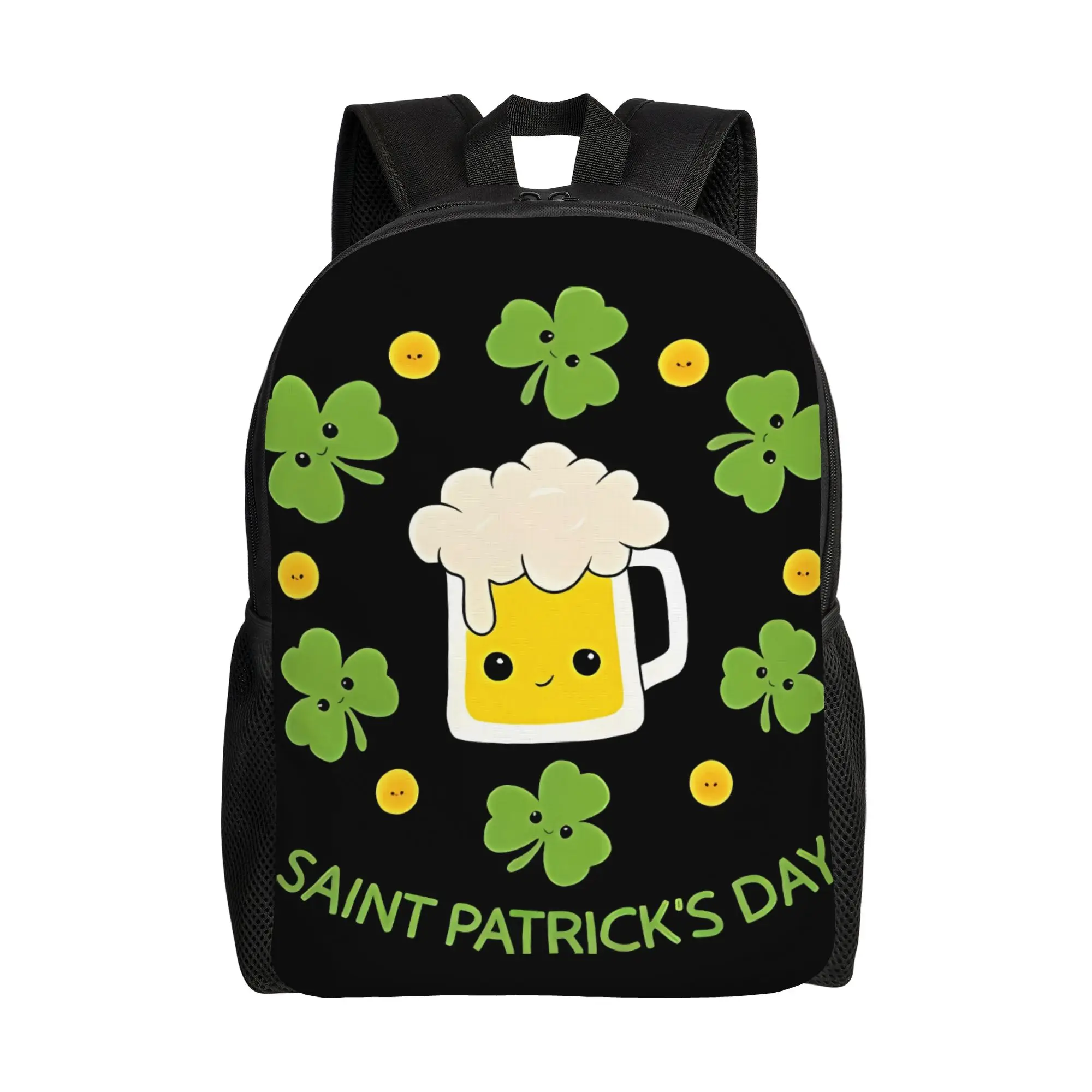 Beer Day St Patricks Day Backpack Office Workers Sporty Fashionable mochila Large Capacity Laptop Bag Back To School Season
Beer Day St Patricks Day Backpack Office Workers Sporty Fashionable mochila Large Capacity Laptop Bag Back To School Season