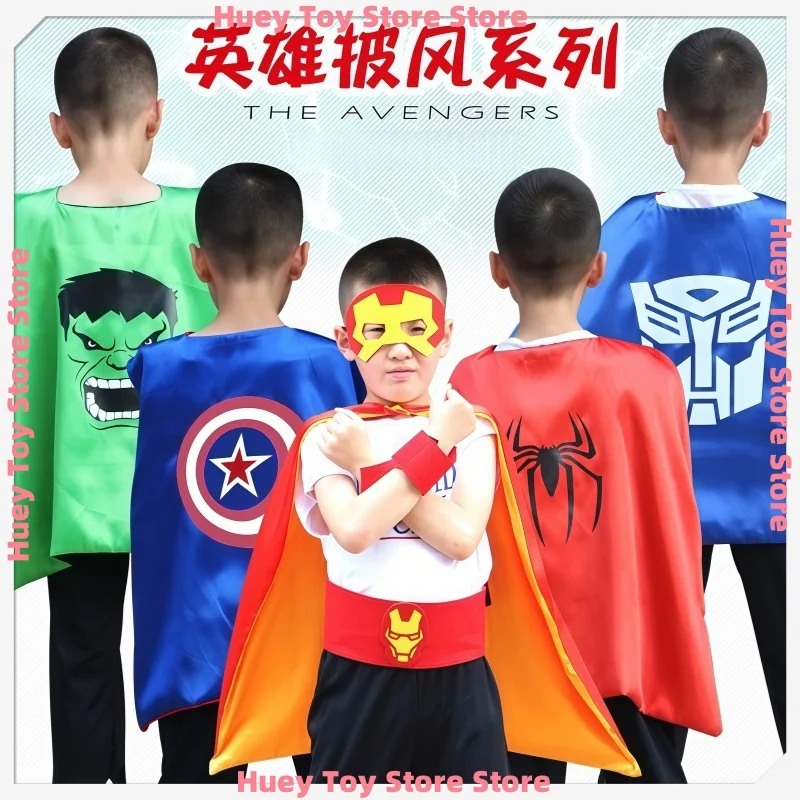 Superhero Cape Cartoon Anime Cosplay Costumes Gig Cape Mask Halloween Clothing Boy Birthday Gift Girl Novelty Accessories
Superhero Cape Cartoon Anime Cosplay Costumes Gig Cape Mask Halloween Clothing Boy Birthday Gift Girl Novelty Accessories