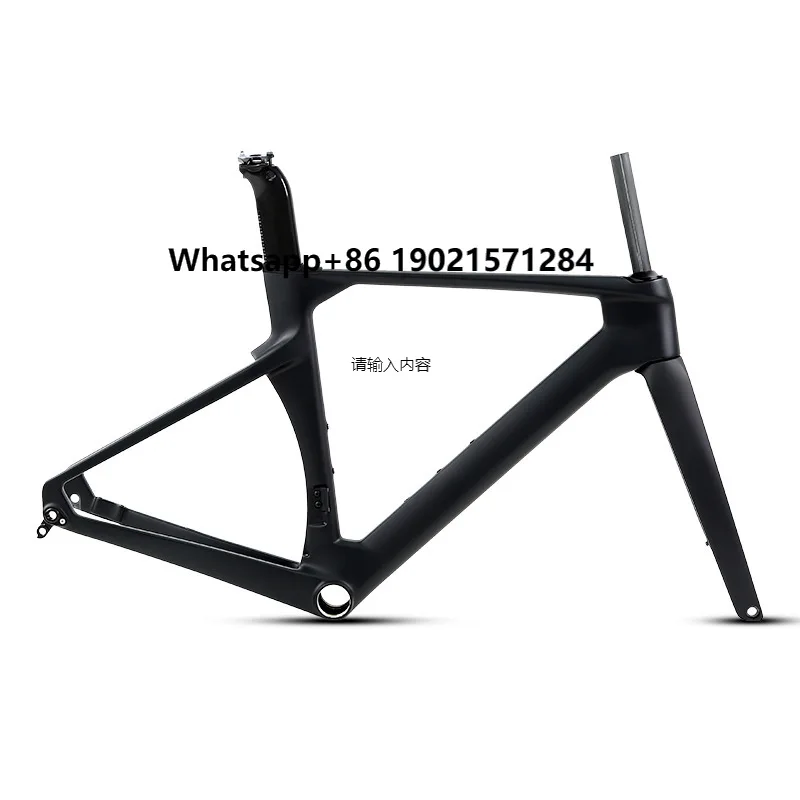 Factory Direct Hot Sale Cheap Road Bicycle Frame 700C Tire Carbon Road Bike Frame Disc Brake Bike Frame for Adult
Factory Direct Hot Sale Cheap Road Bicycle Frame 700C Tire Carbon Road Bike Frame Disc Brake Bike Frame for Adult
