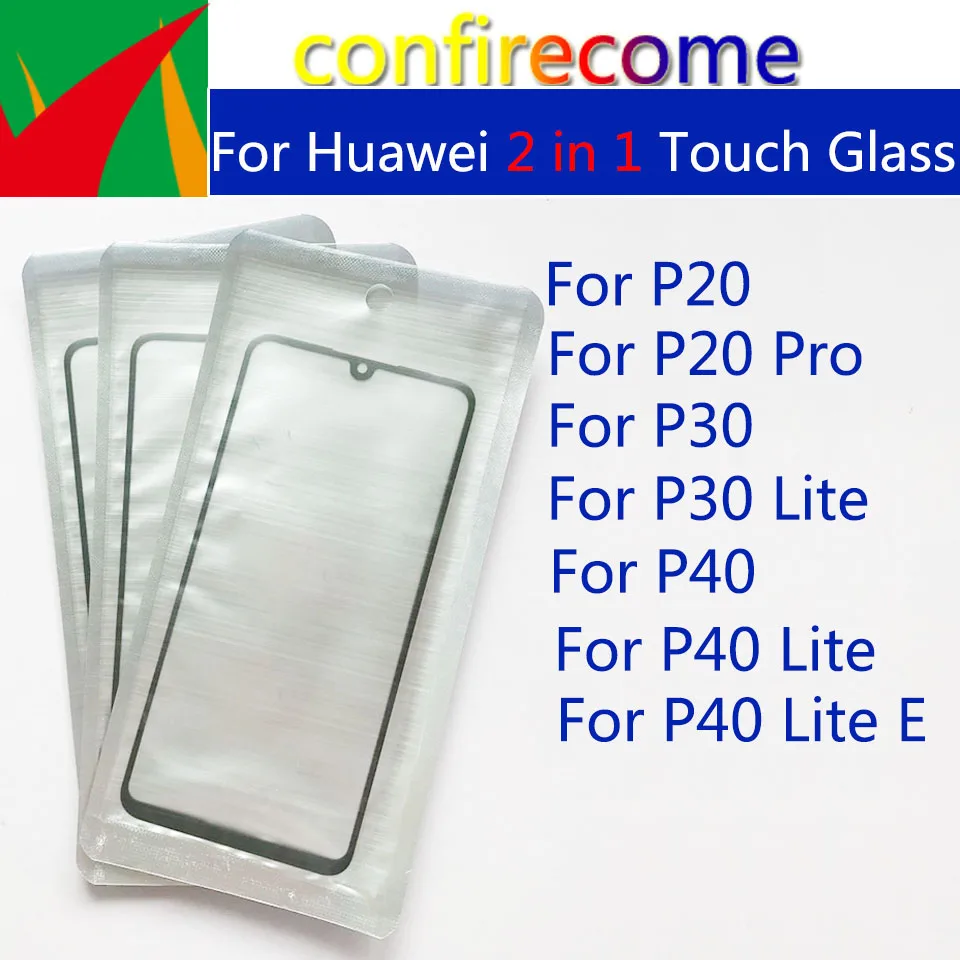 10 шт./лот 2 в 1 ЖК-сенсорное стекло для Huawei P20 Pro P30 P40 Lite E стеклянная линза с сенсорным экраном и клеем OCA
10 шт./лот 2 в 1 ЖК-сенсорное стекло для Huawei P20 Pro P30 P40 Lite E стеклянная линза с сенсорным экраном и клеем OCA