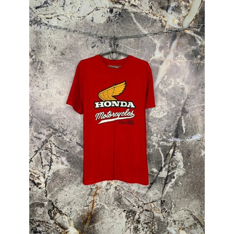 Винтажная футболка 2026 года с логотипом Honda Motorcycles Yellow Wing, высококачественная, из чистого хлопка, повседневная, с короткими рукавами
Винтажная футболка 2026 года с логотипом Honda Motorcycles Yellow Wing, высококачественная, из чистого хлопка, повседневная, с короткими рукавами