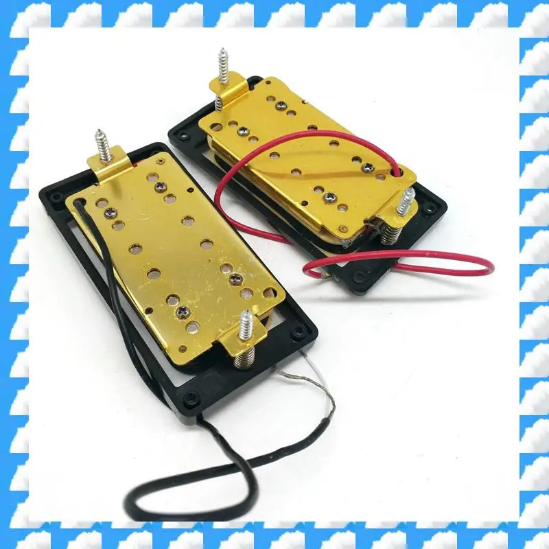ONGE 10Pcs Electric Guitar Pickups 50/52 Zebra Faced Humbucker Double Coil Electric Guitar Pickups
ONGE 10Pcs Electric Guitar Pickups 50/52 Zebra Faced Humbucker Double Coil Electric Guitar Pickups